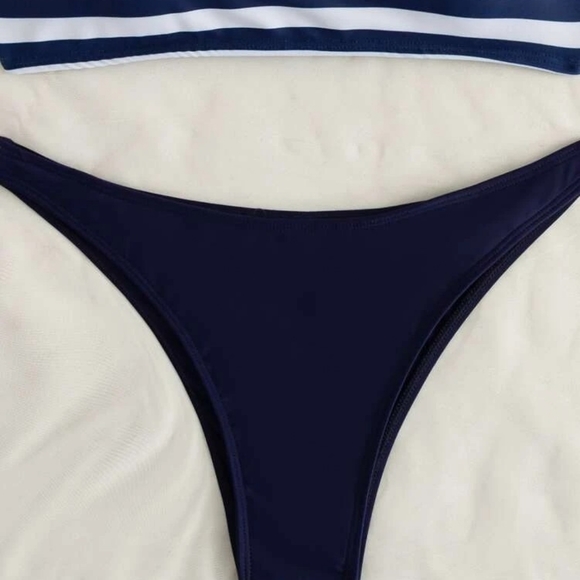 RED WHITE AND BLUE BIKINI SWIMSUIT BY SHEIN SIZE XL (US 12-14) - Picture 5 of 6